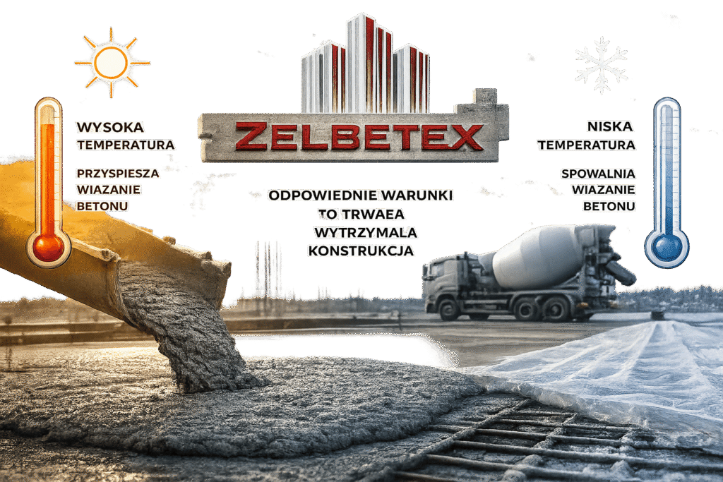 wplyw temperatury na beton