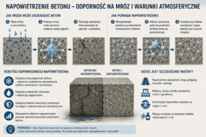 napowietrzenie betonu