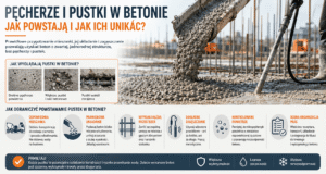 pęcherze i pustki w betonie